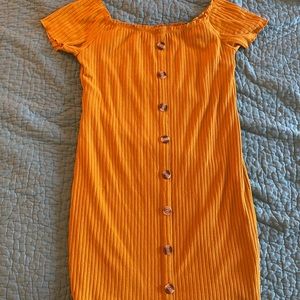 Off the shoulder dress